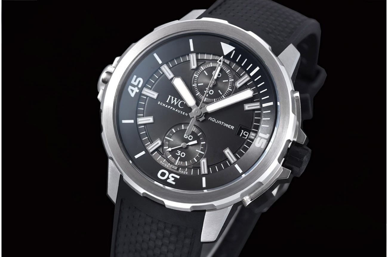 Aquatimer Chronograph Sharks Grey SS/RU 44mm V6F A7750