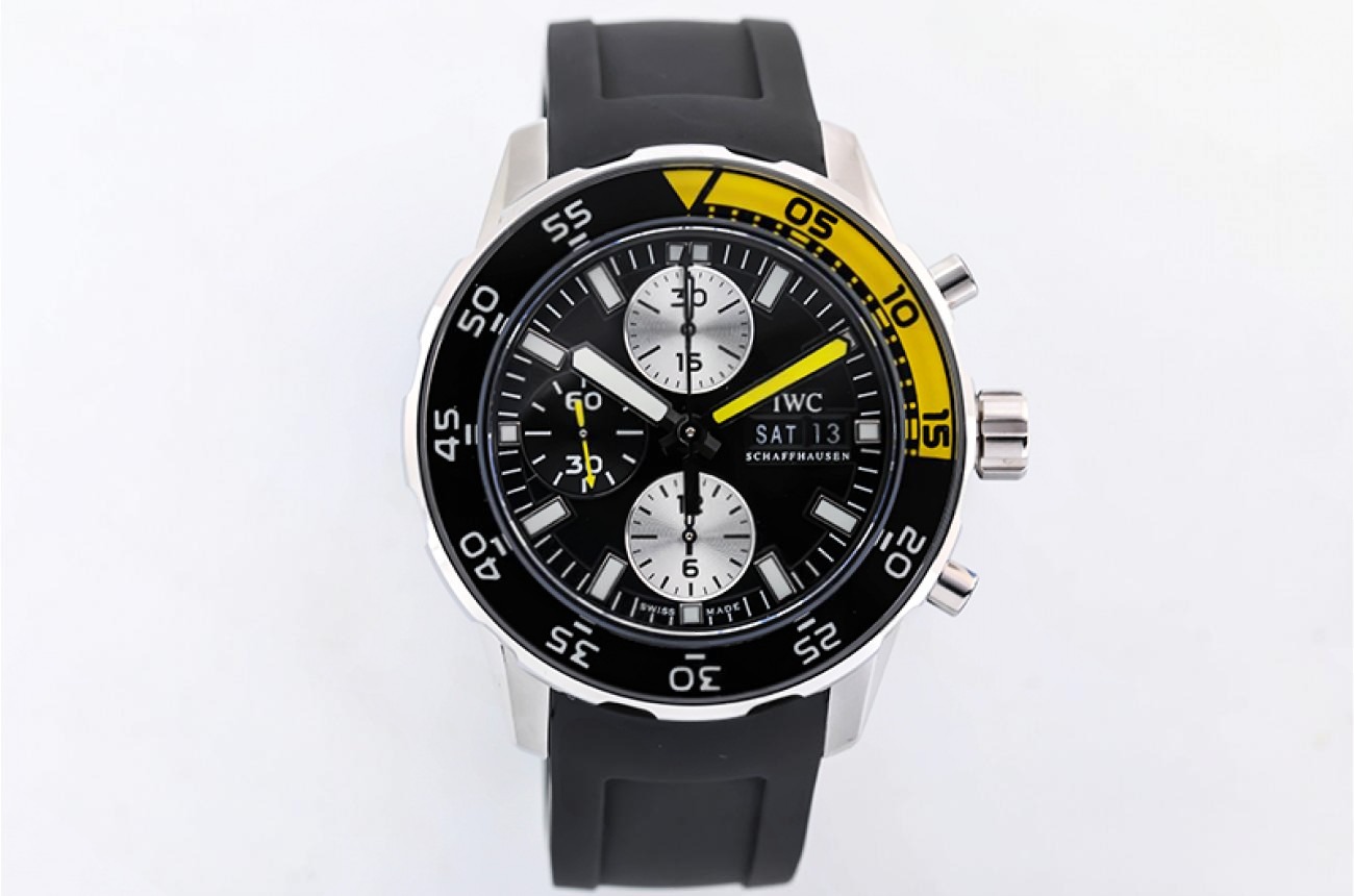 IWC - Aquatimer Chronograph  IW376711 Black SS/RU BLSF A7750