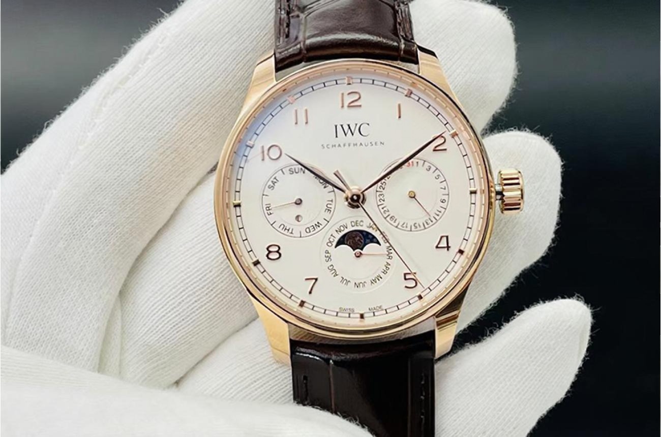 IWC - Portugieser Perp RG/LE White IWSF 9015