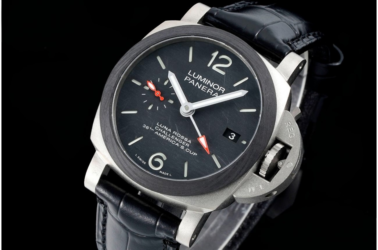 Luminor GMT PAM1096 42mm TI/LE Black Dial VSF P9011