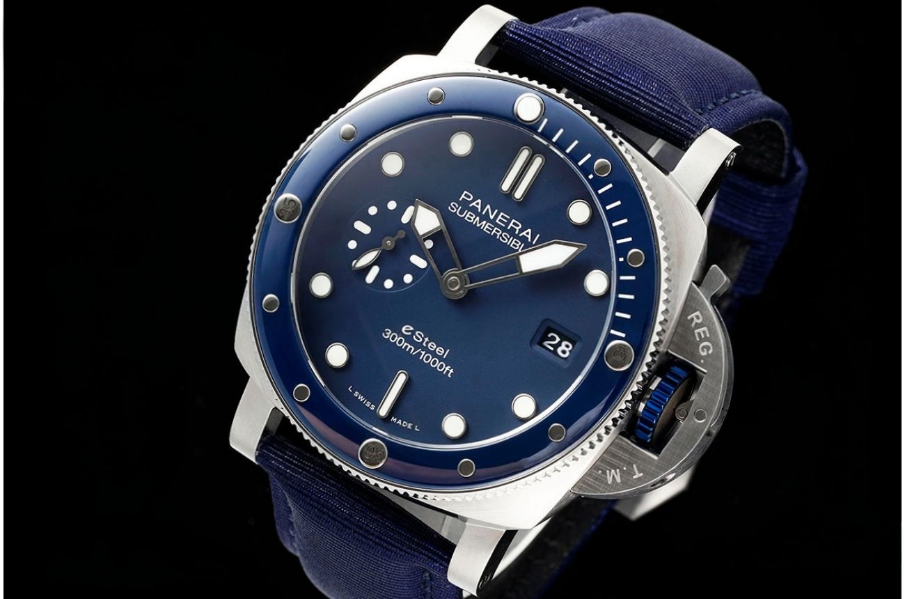 Submersible PAM1289 44MM SS/NY Blue Dial TTF P900