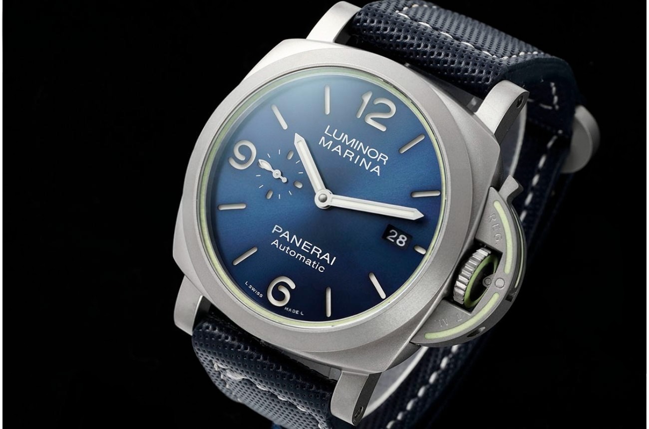 Luminor PAM1117 44MM TI/NY Blue Dial TTF P900