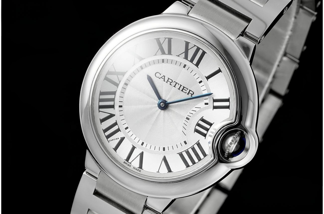 Ballon Bleu 36mm SS/SS White Dial V6F Quartz