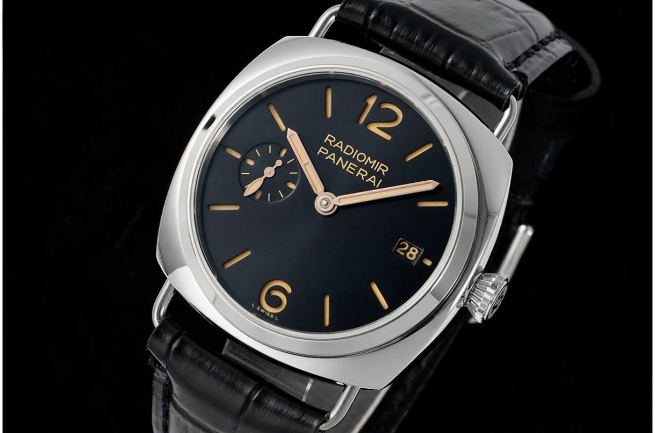 Radiomir Quaranta PAM1294 40MM SS/LE Black Dial TTF A7750