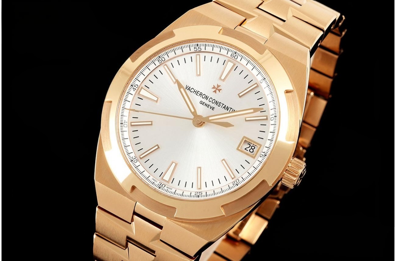 Overseas 4500V 41mm RG/RG White Dial ZF A5100