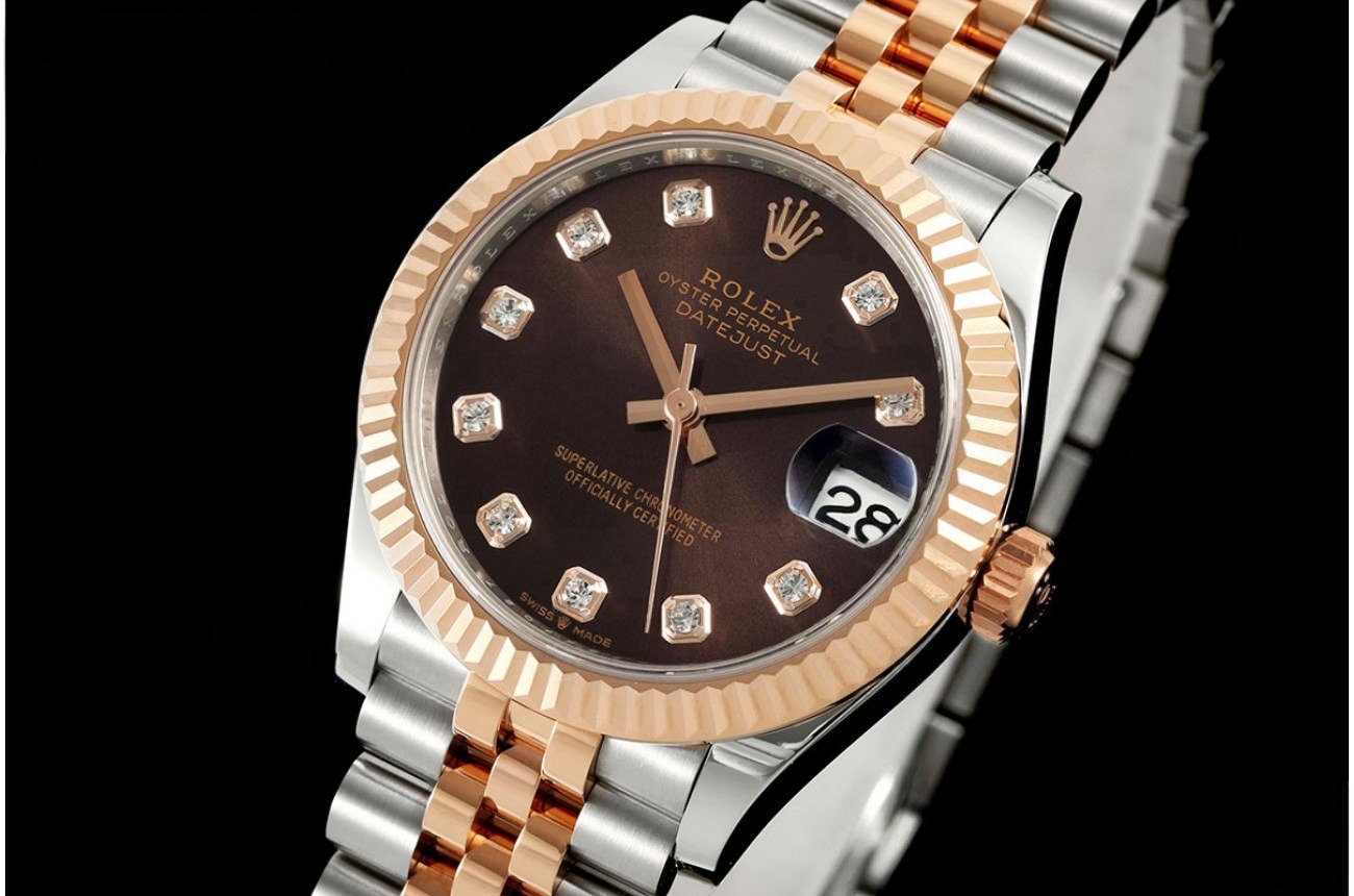 Datejust 278271 31mm Jub SS/RG Brown/Dia THBF A2671