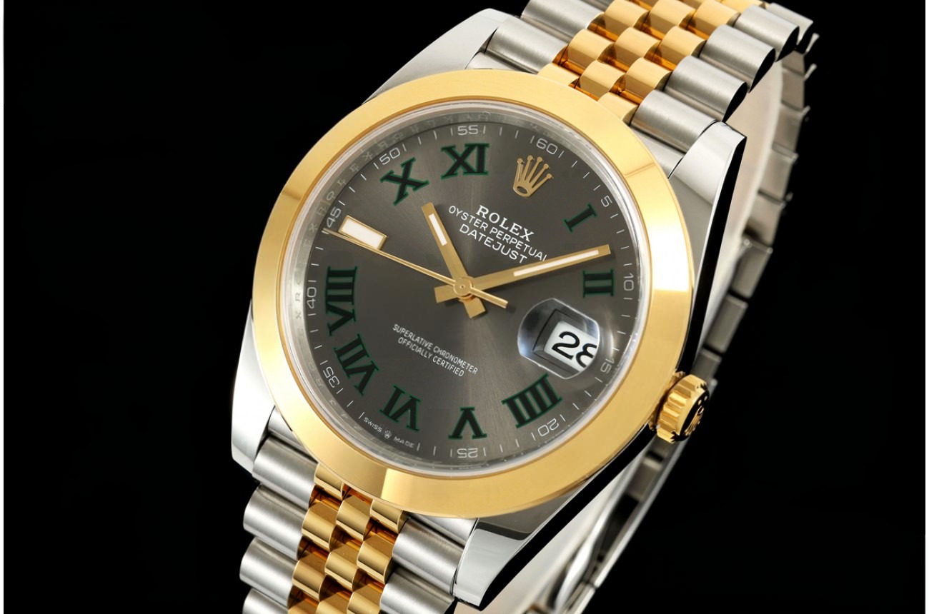 Datejust 126203 36mm Jub YG/SS Grey/Rmn VSF DD3235