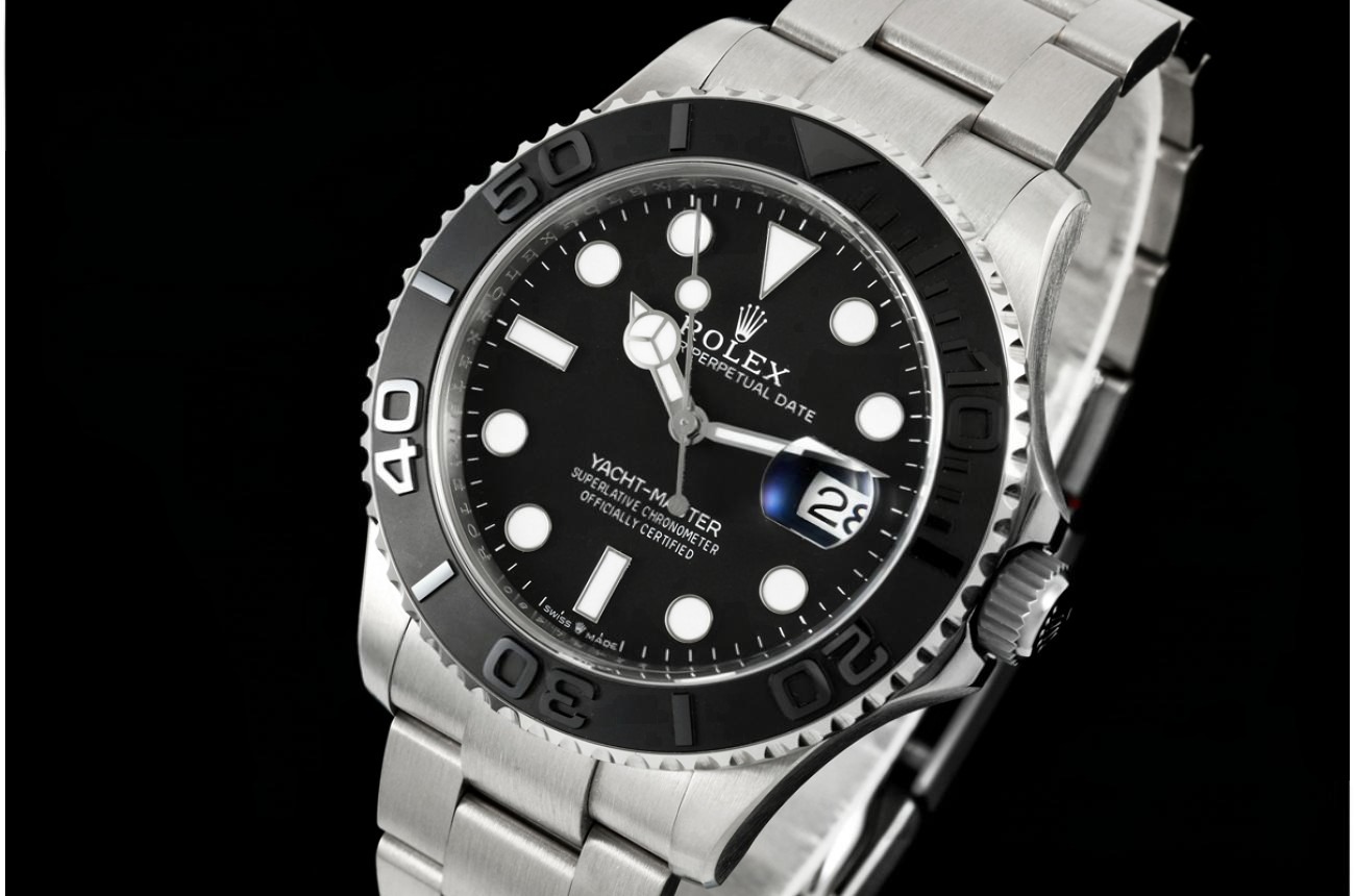 Yacht-Master 226627 42mm TI/TI Black/Dot GoldF JH3235 (Free Sprung)