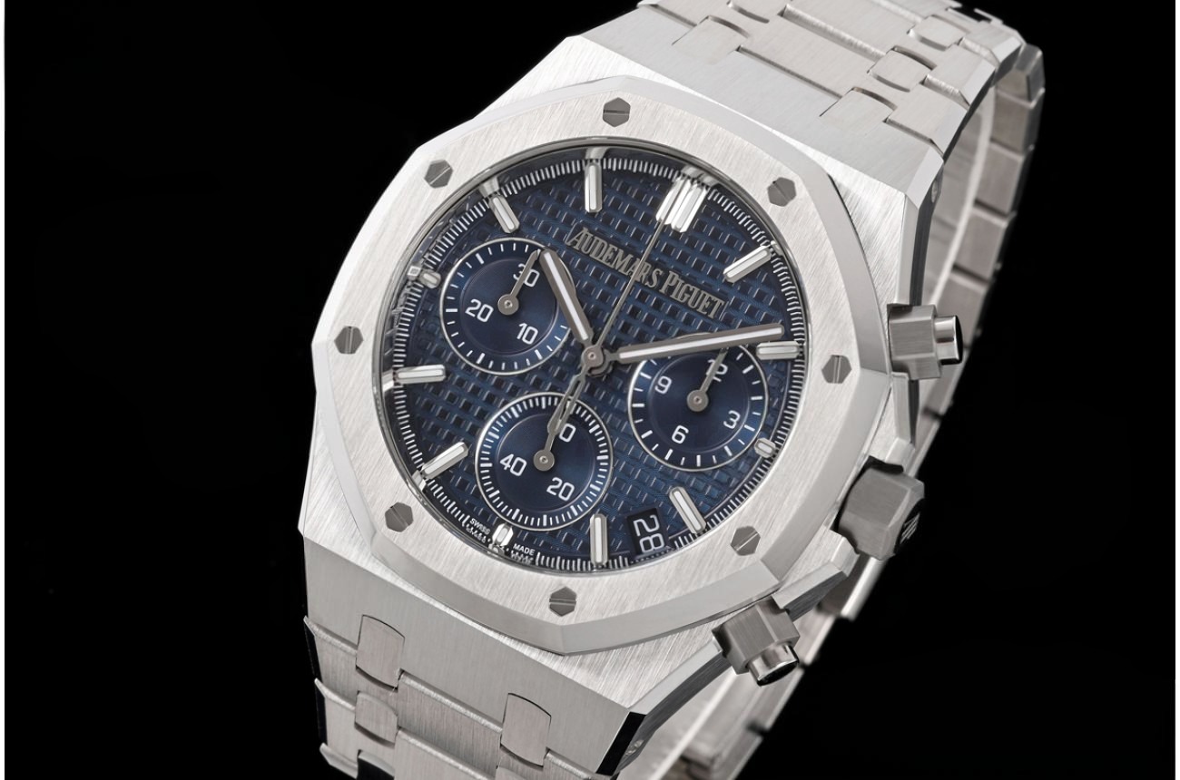 Royal Oak Chrono 26240ST 41mm SS/SS Blue Dial ZF V2 SH4401 (Free Sprung)