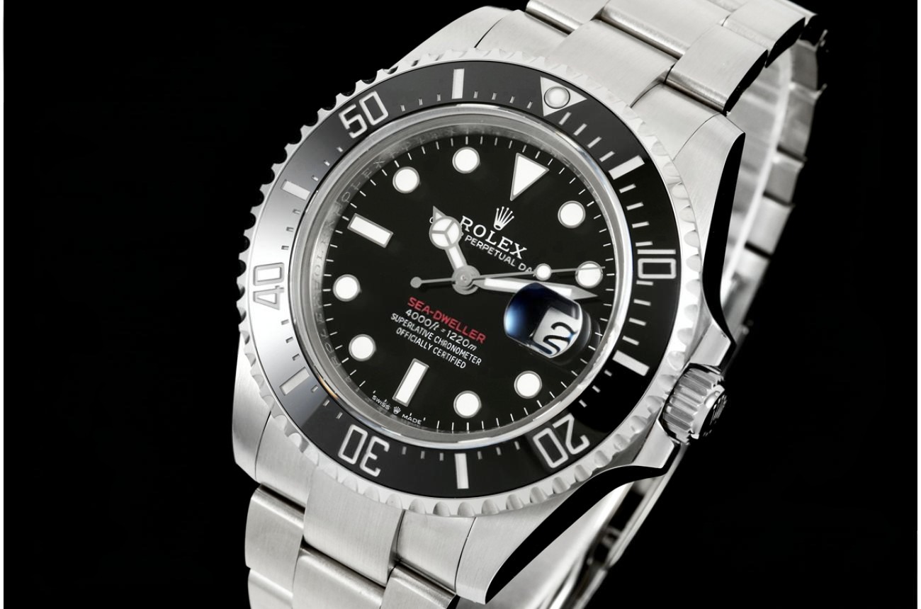 Seadweller 126600 43mm SS/SS Black Dial QF JH3235 (Free Sprung)