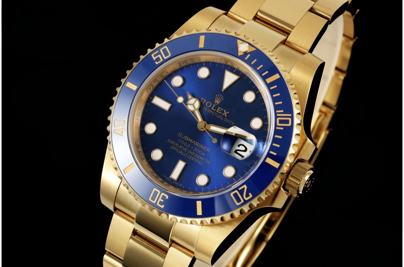 Submariner 116618LB 40mm YG/YG Blue Dial WF VS3135 (Gain Weight Approx.231g)