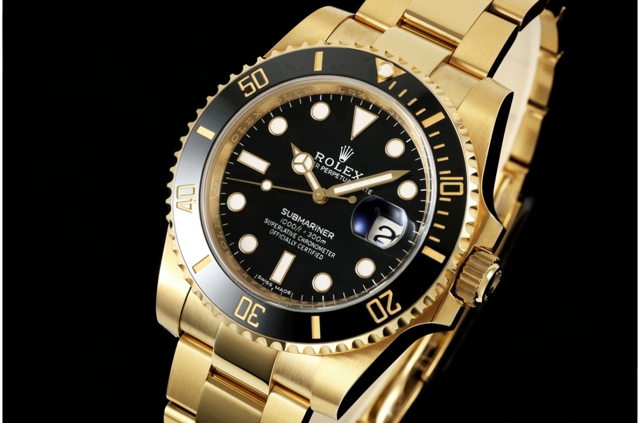 Submariner 116618LN 40mm YG/YG Black Dial WF VS3135 (Gain Weight Approx.231g)