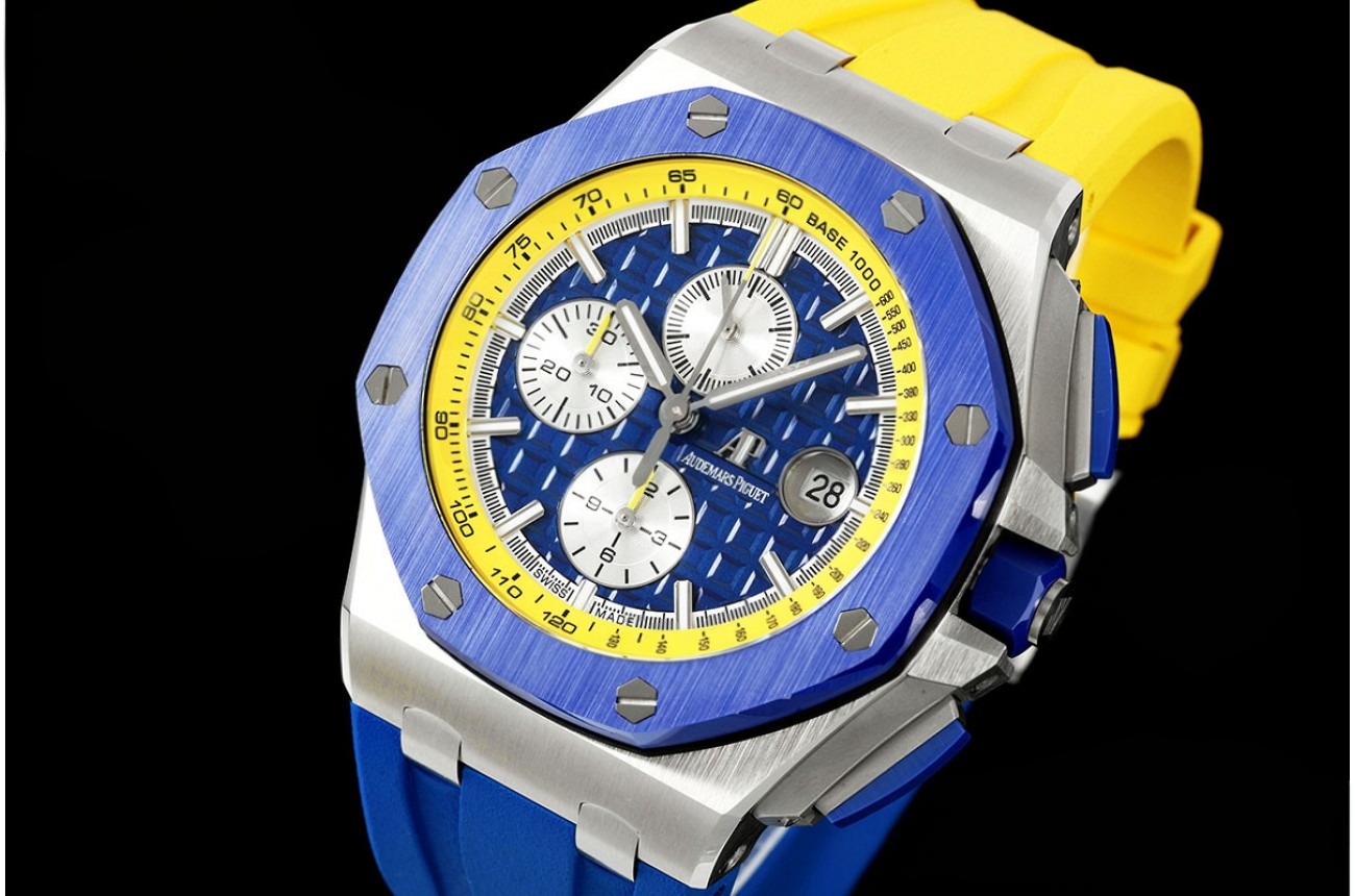 Royal Oak Offshore 26400SO 44mm SS/RU Blue Dial JF A3126
