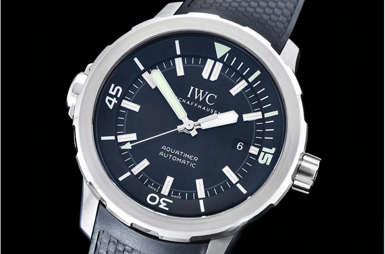 IWC - 2016 AquaTimer 2000 SS/RU Black V6F MY9015