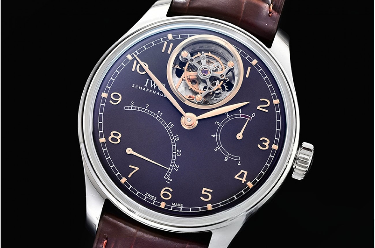 IWC - Portugieser Mystere Tourbillon SS/LE Grey/Gold YLF Tourbillon