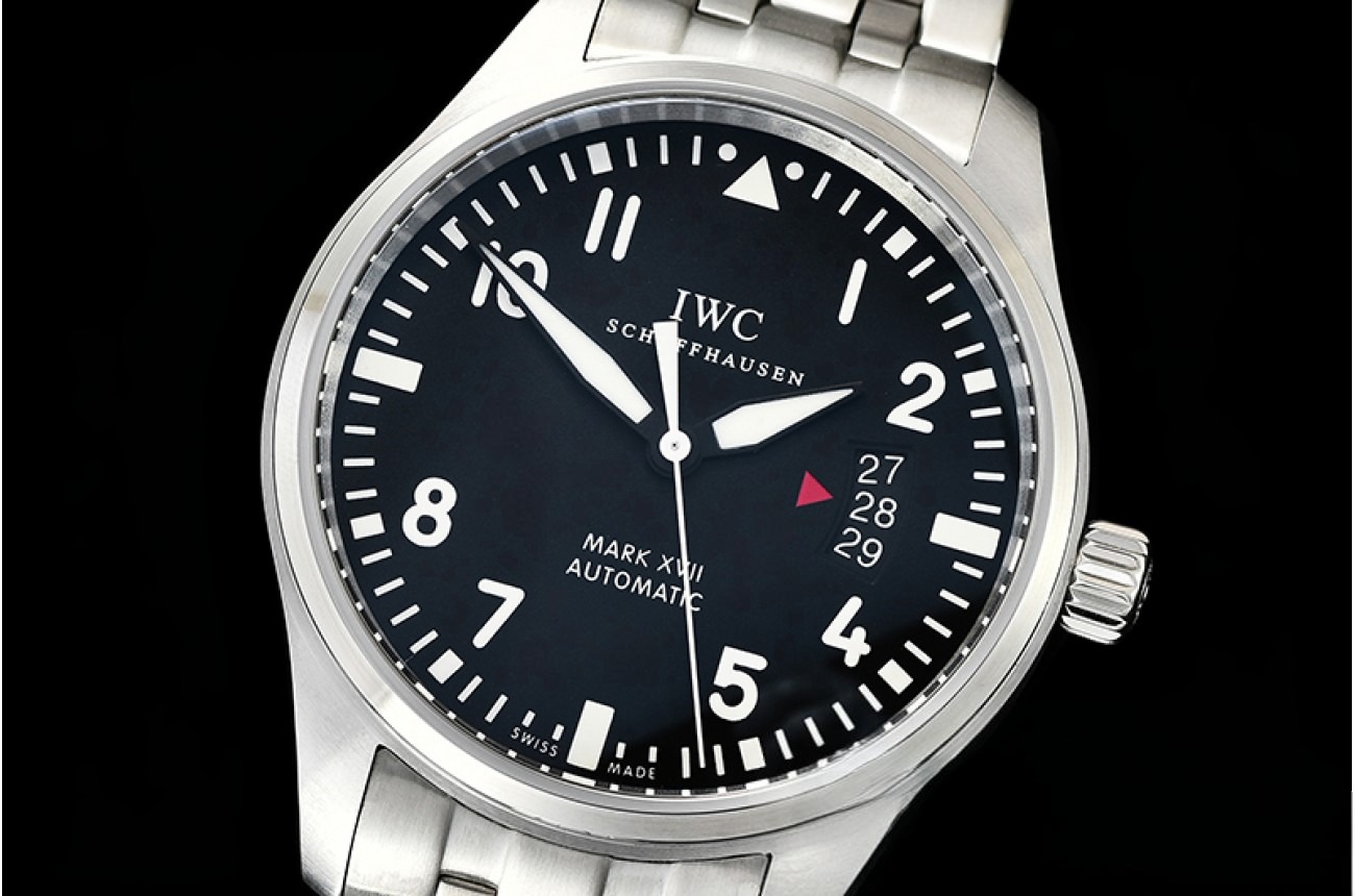 IWC - Mark XVII IWC326504 SS/SS Black/Num MKF V2 Miyota 9015
